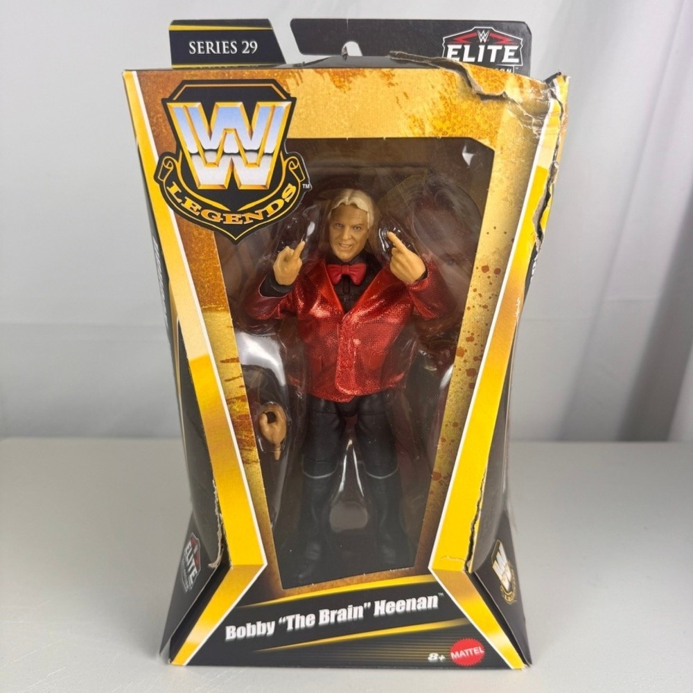 WWE WWF Legends Series 29 Bobby The Brain Heenan Elite Collection Action Figure